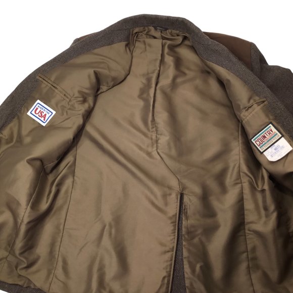 Vintage Pioneer Wear Country Gentlemen Suit Coat Blazer Jacket Western USA Sport - Picture 11 of 13